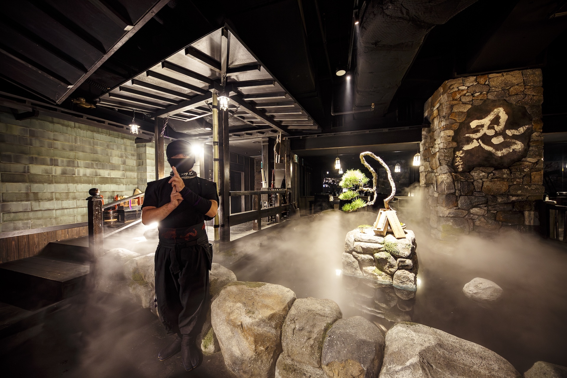 Ninja Experience Tokyo costume and training